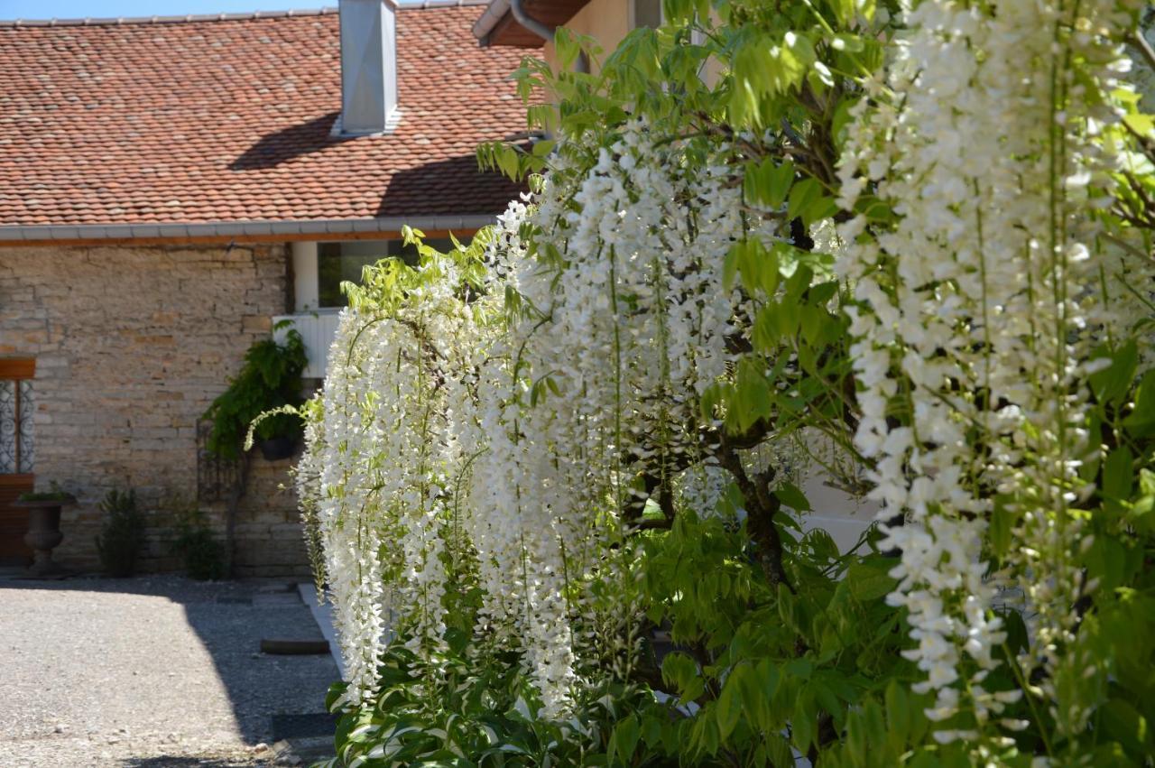 ホテル La Ferme Aux Glycines Aillevans エクステリア 写真