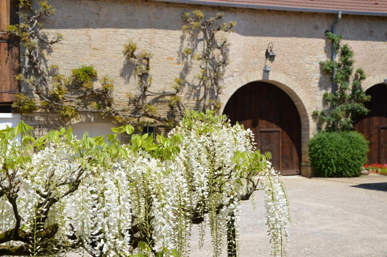 ホテル La Ferme Aux Glycines Aillevans エクステリア 写真